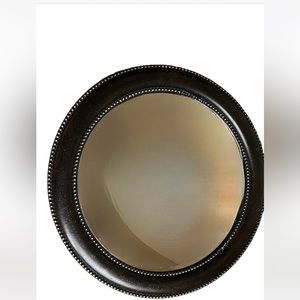 Framed Round Mirror Home Decor